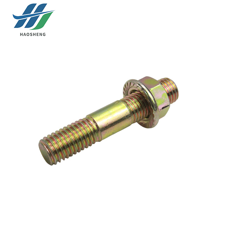 Screws China Manufacturers Stainless Steel Auto Parts Axle Bolt for Isuzu Truck Nkr Npr 5-09300066-1