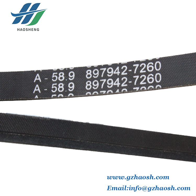 Classic Spare Parts High Quality Belt A58.9 For Isuzu DMAX 8-97942726-1