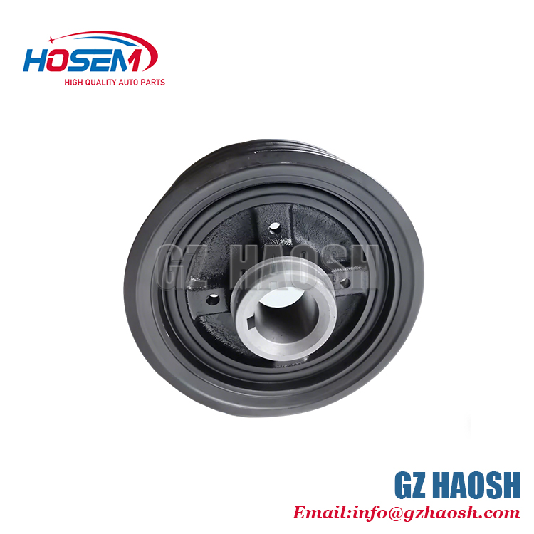 Auto Parts Crankshaft Pulley (3 Grooves) ME017116 Suitable For Mitsubishi Canter 4D34 Engine