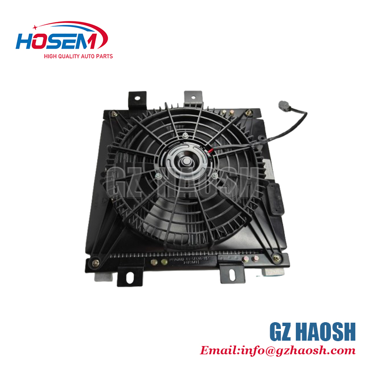 Condenser Assembly With Electronic Fan 8100610-LPA50 Fit For Isuzu KV600 Wide Body Euro4