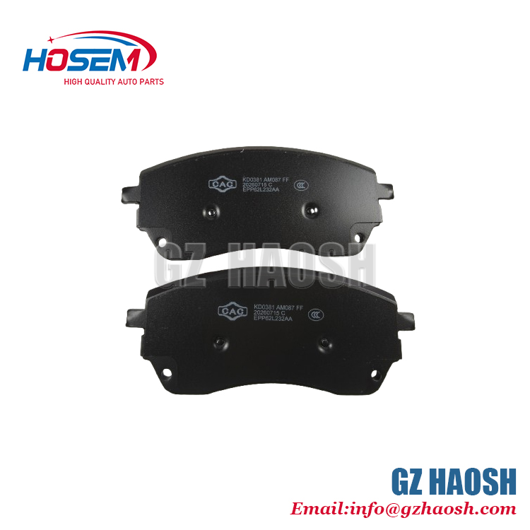 JMC Auto Parts Front Brake Pads EPP6‑2L232‑AA‑HM EPP62L232AAHM Suitable For JMC DD