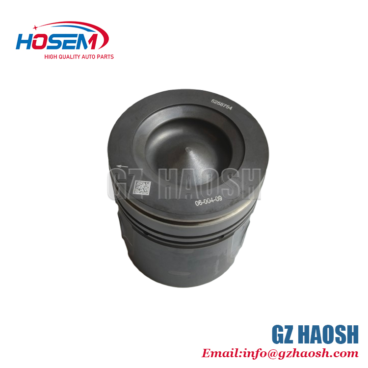 Auto Spare Parts Engine Piston 5258754 Suitable For Foton Cummins ISF3.8 Truck